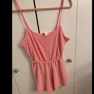 H&M pink romper